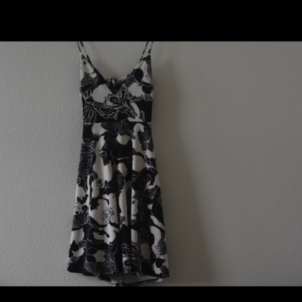 Black and White Dress